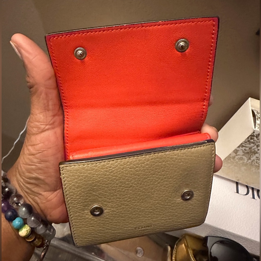 Preloved Celine Multifunctional Compact Wallet - image 6
